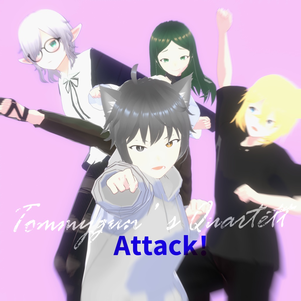 Tommygun's Quartett - Attack! -Single-