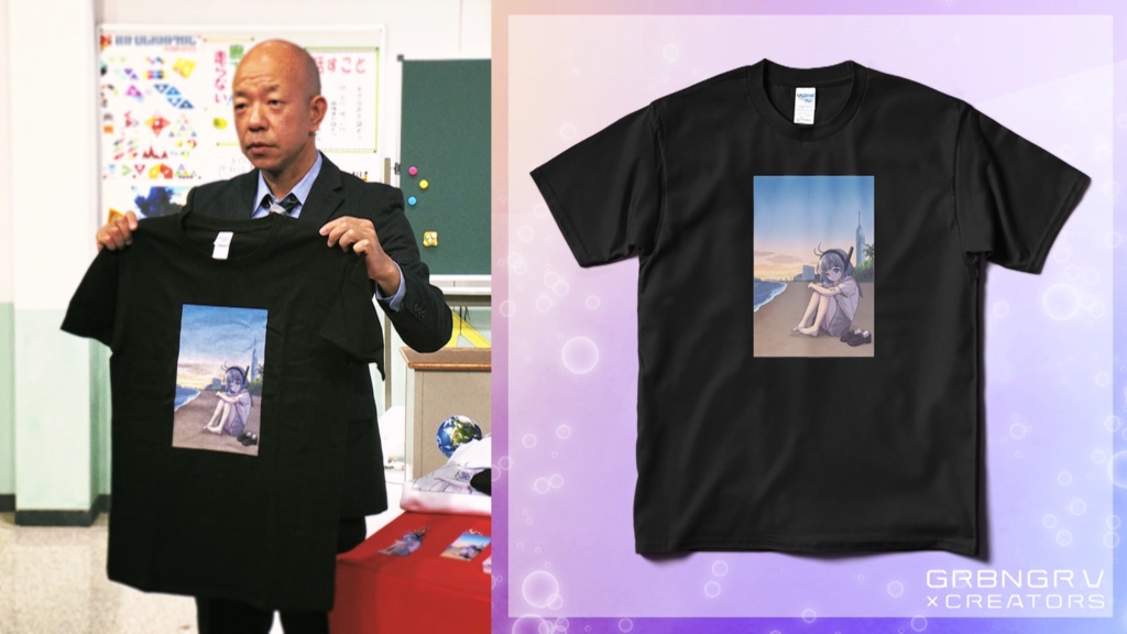 英二の思い出・ブイ子フォトTシャツ