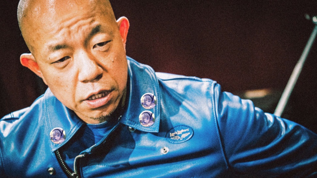 英二の思い出・ブイ子缶バッジ