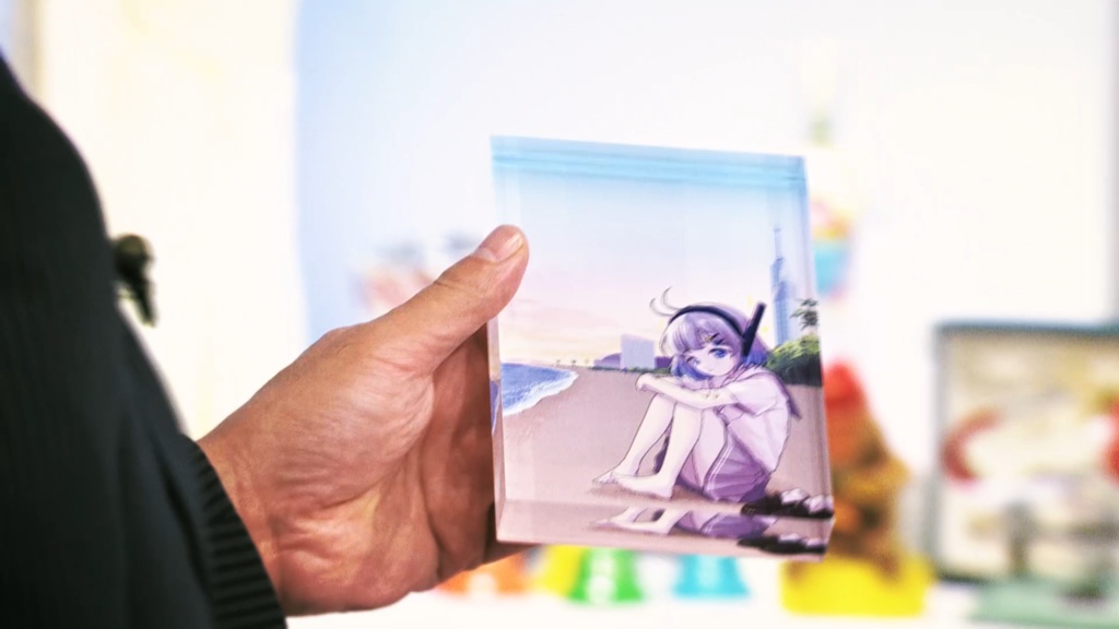 英二の思い出・ブイ子アクリルブロック