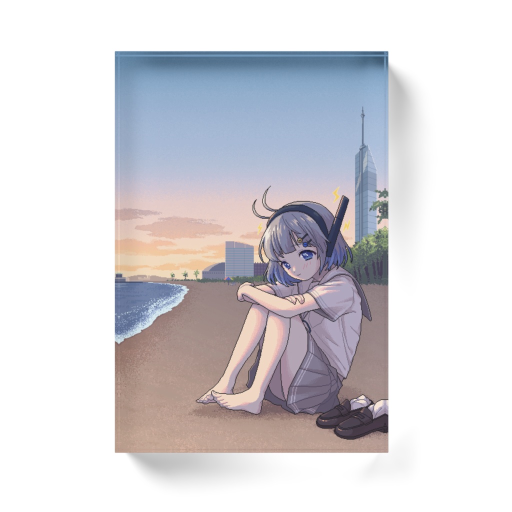 英二の思い出・ブイ子アクリルブロック