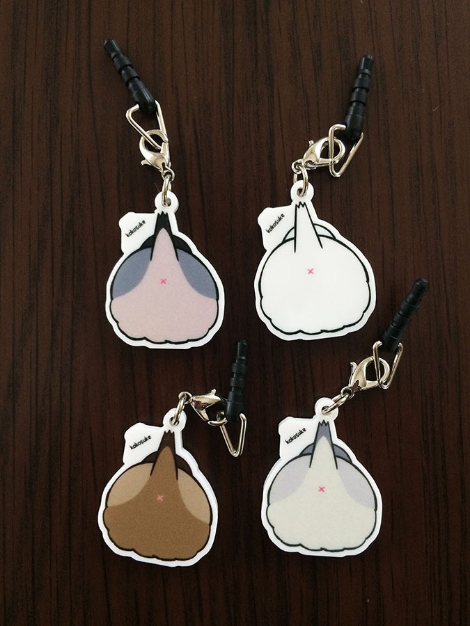 文鳥アクリルイヤホンジャックvol.2