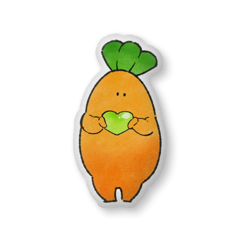 にんじんクッション