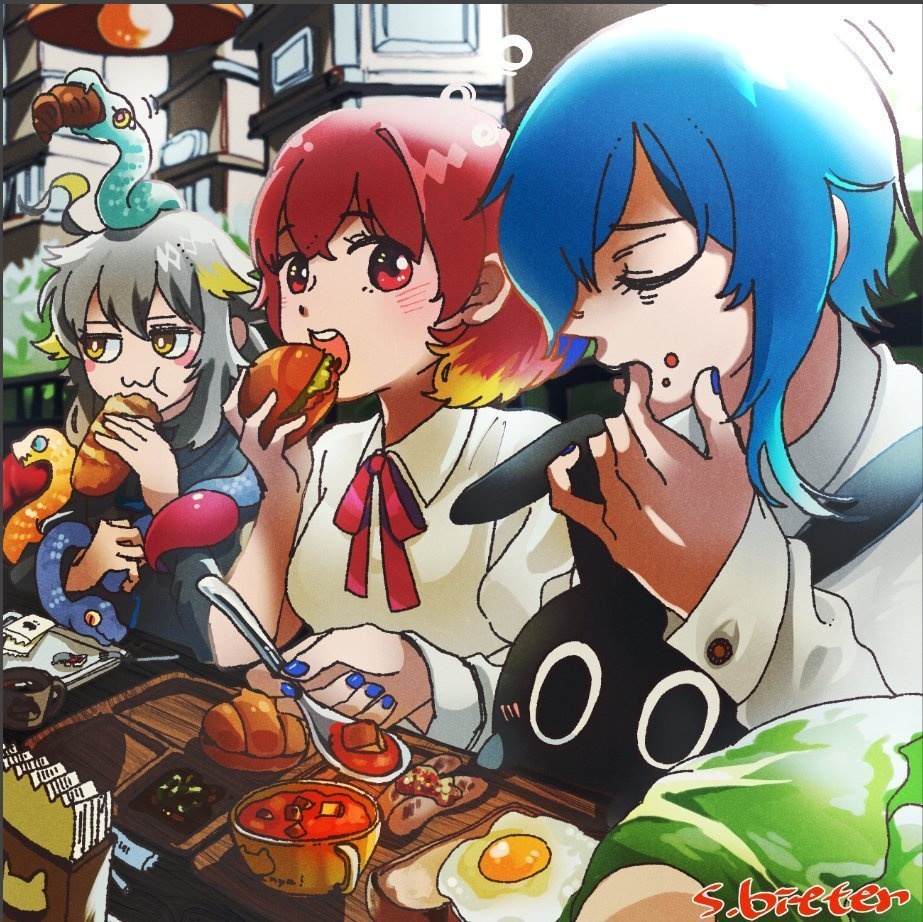 【UTAU再録本】食べよ歌う子