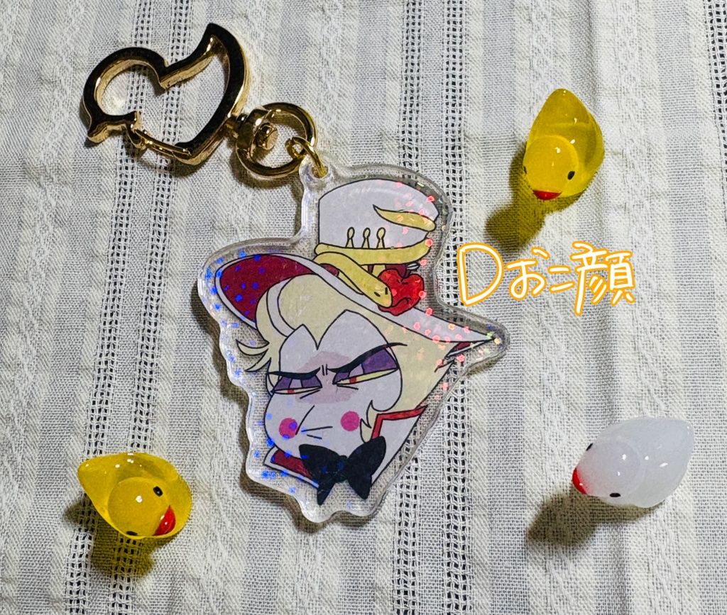 アラスター・ルシファー生首アクリルキーホルダー