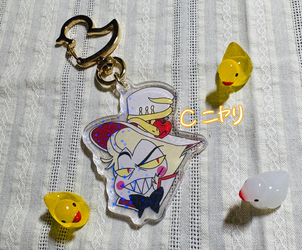 アラスター・ルシファー生首アクリルキーホルダー