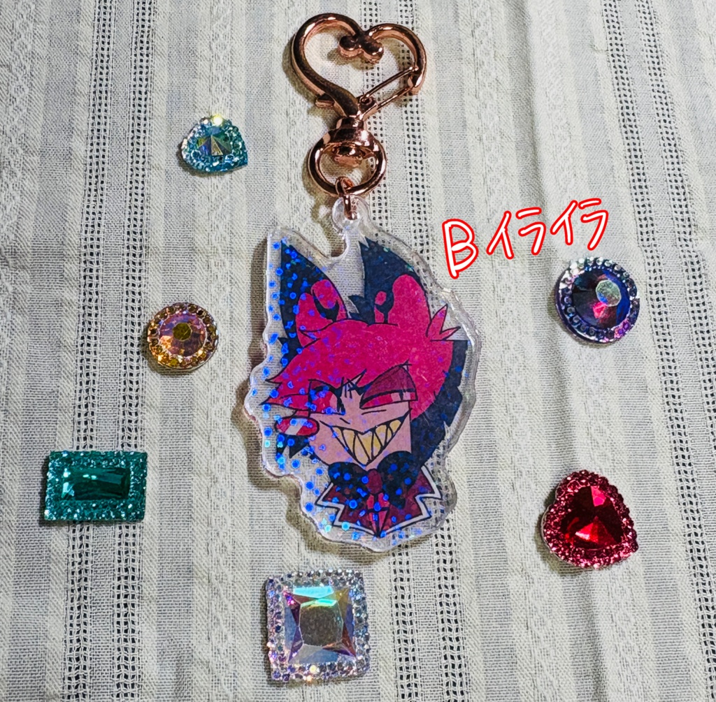 アラスター・ルシファー生首アクリルキーホルダー