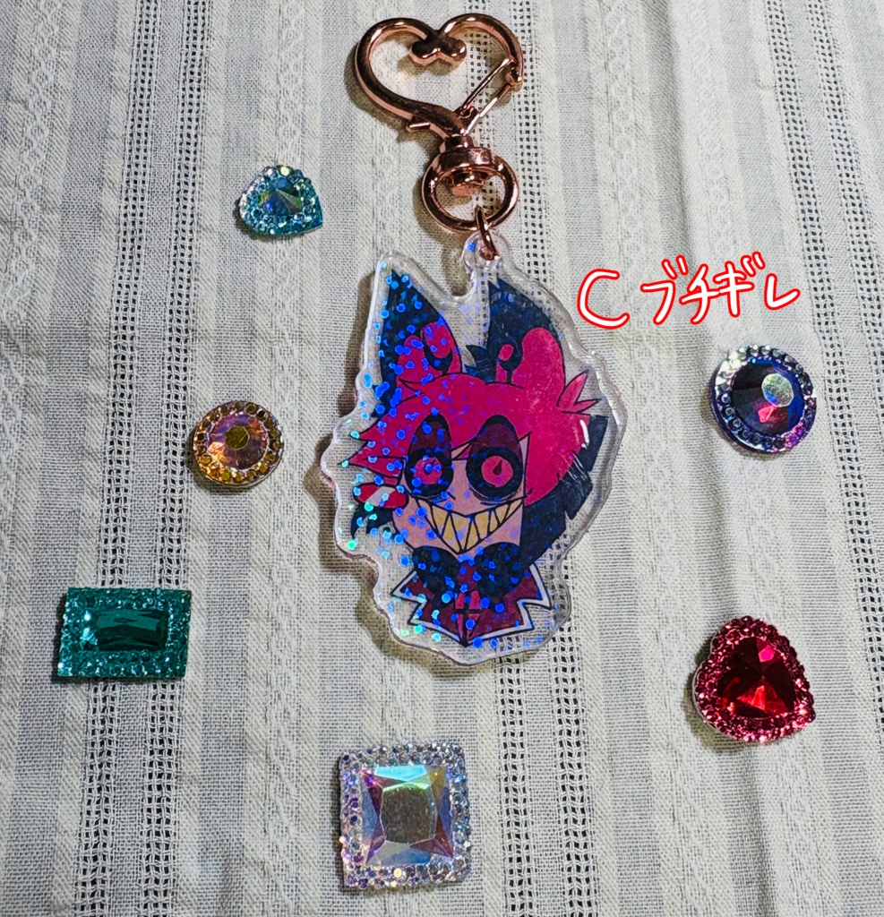 アラスター・ルシファー生首アクリルキーホルダー