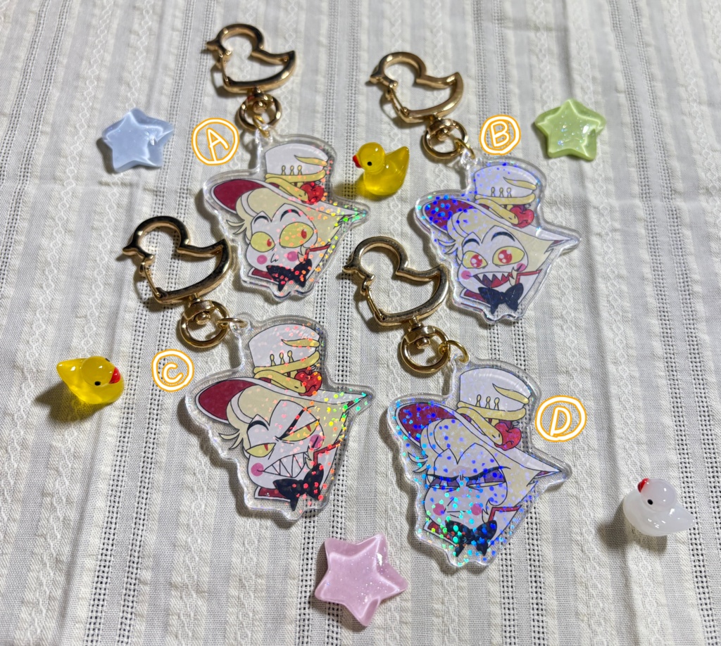 アラスター・ルシファー生首アクリルキーホルダー