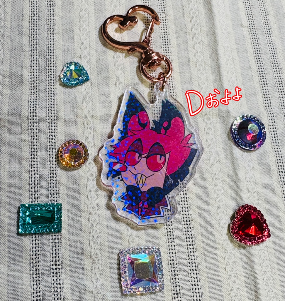 アラスター・ルシファー生首アクリルキーホルダー