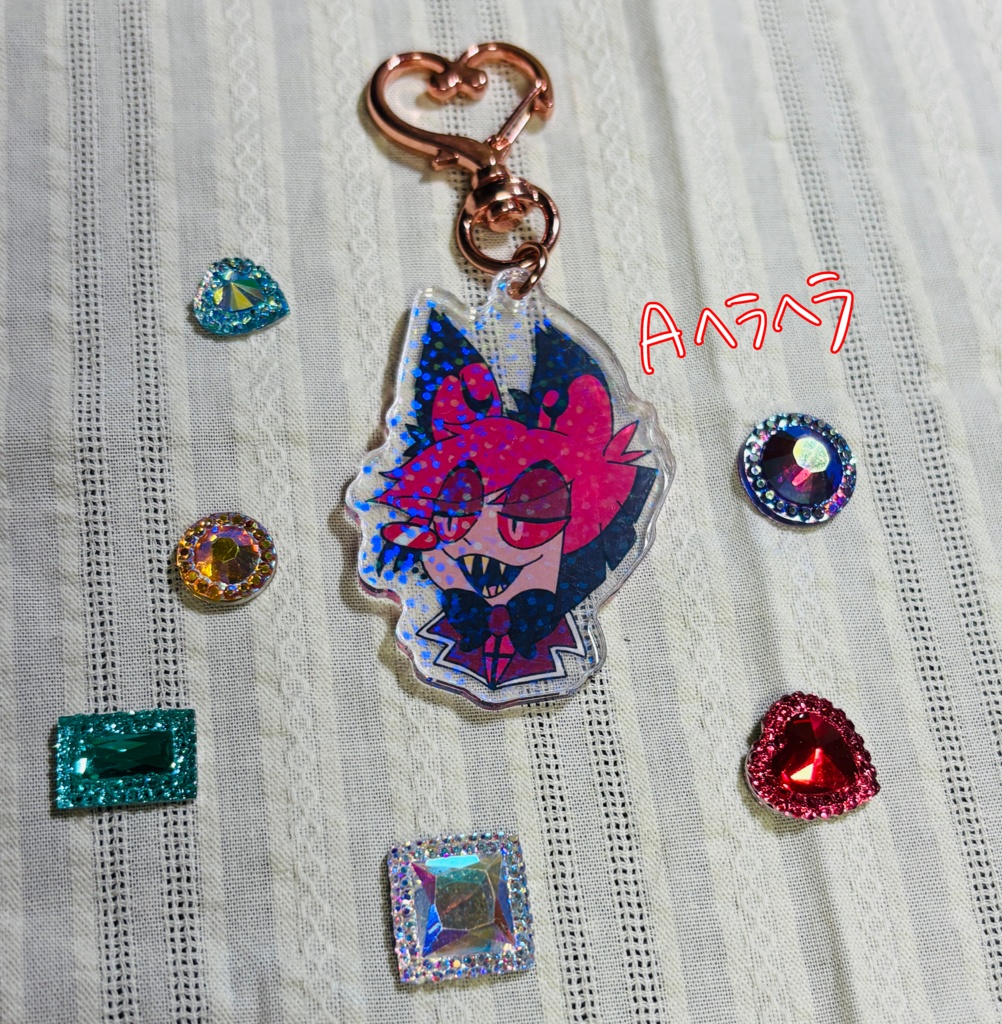 アラスター・ルシファー生首アクリルキーホルダー