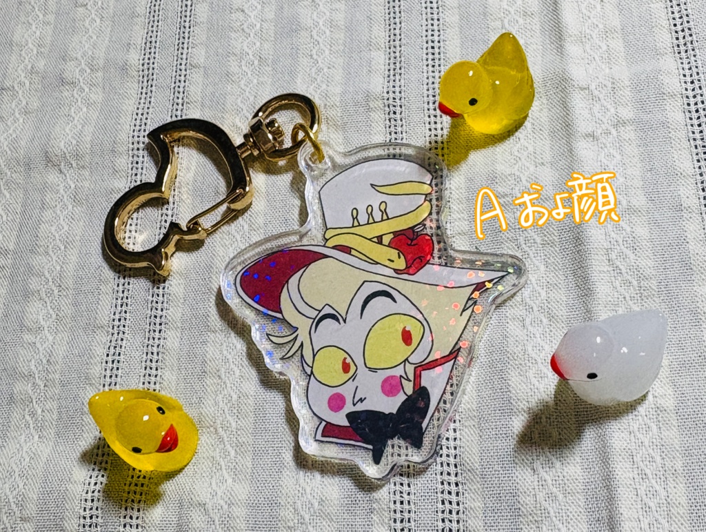 アラスター・ルシファー生首アクリルキーホルダー