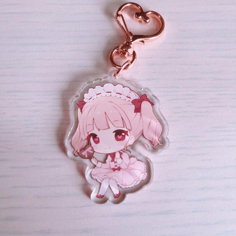 お菓子ちゃんアクリルキーホルダー 通常版