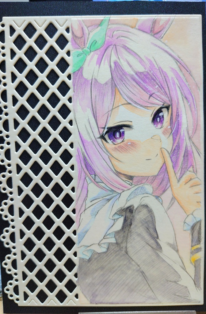 【フレームレス原画】ウマ娘 × ヒミツポーズシリーズ