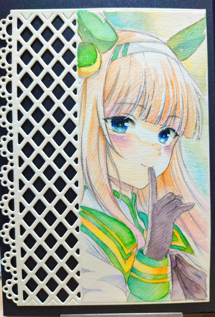 【フレームレス原画】ウマ娘 × ヒミツポーズシリーズ