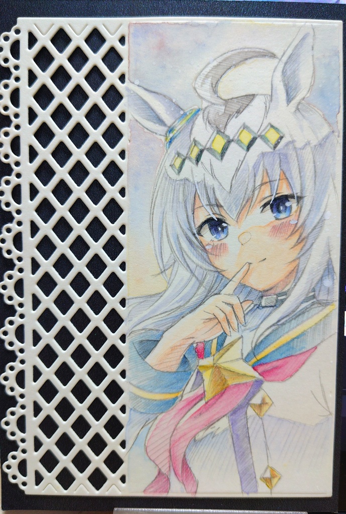 【フレームレス原画】ウマ娘 × ヒミツポーズシリーズ