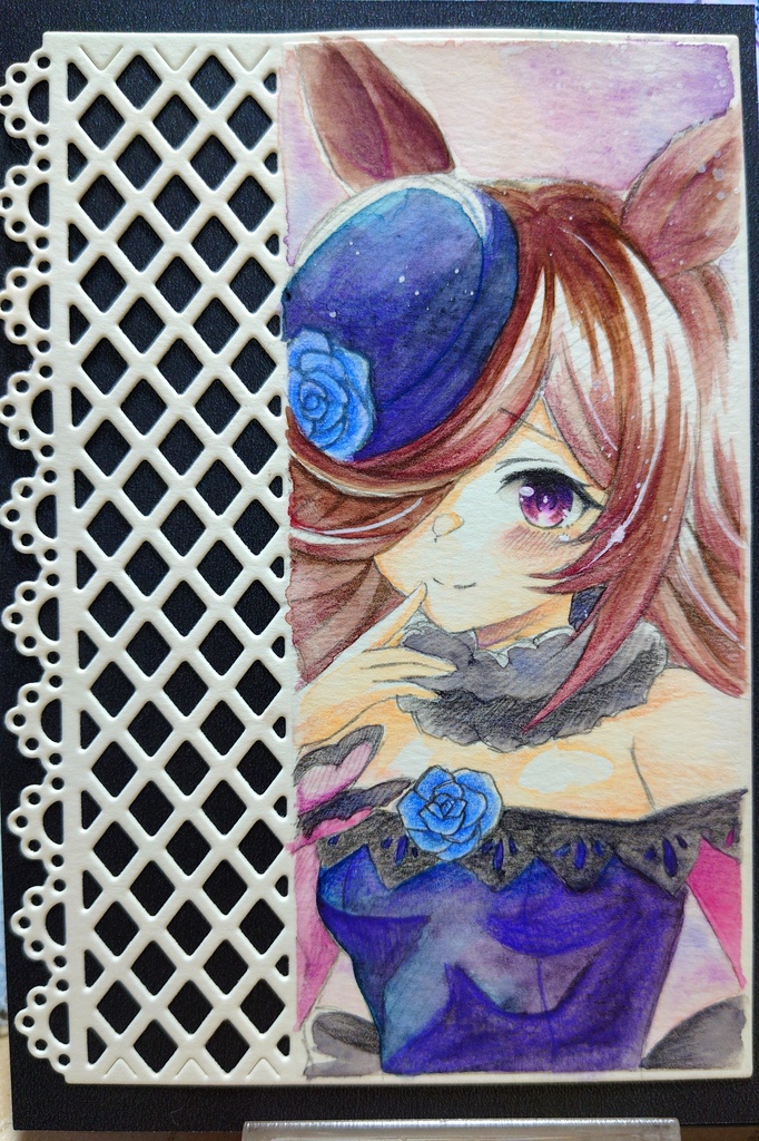 【フレームレス原画】ウマ娘 × ヒミツポーズシリーズ