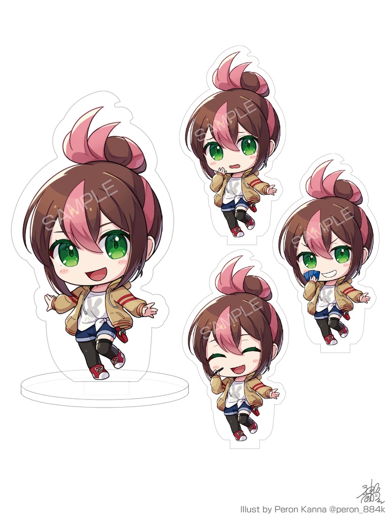 ぺーちゃんSDアクリルスタンド（全4種）