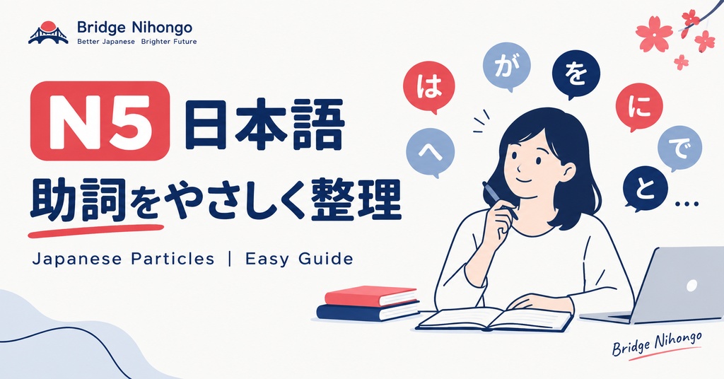 【N5】日本語助詞｜授業用PPTX教材｜Japanese Particles