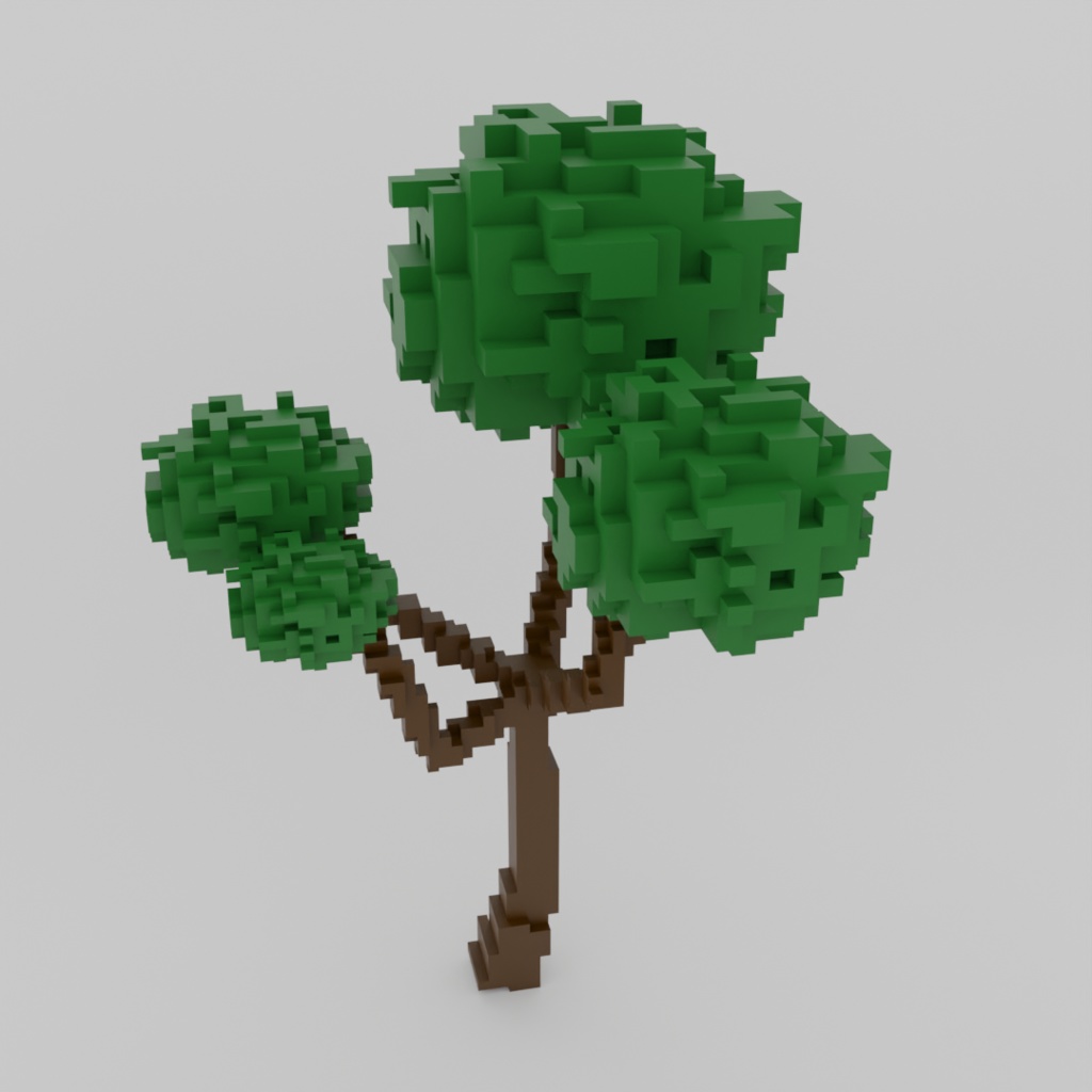 ローポリの木【3Dモデル】