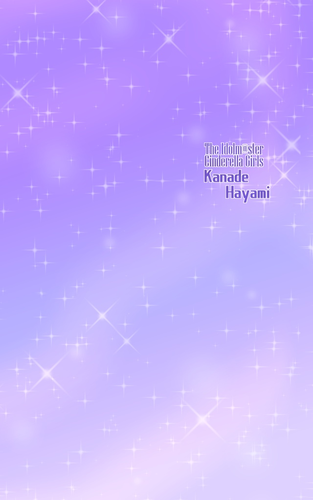 「セレブレイト・カレイド」速水奏Tシャツバージョン2 XL/L/M/Sサイズ