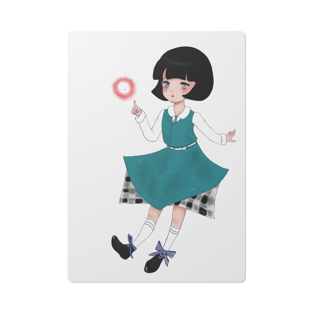 毛玉っ子下敷き