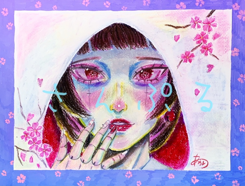 クレヨンイラストオーダー