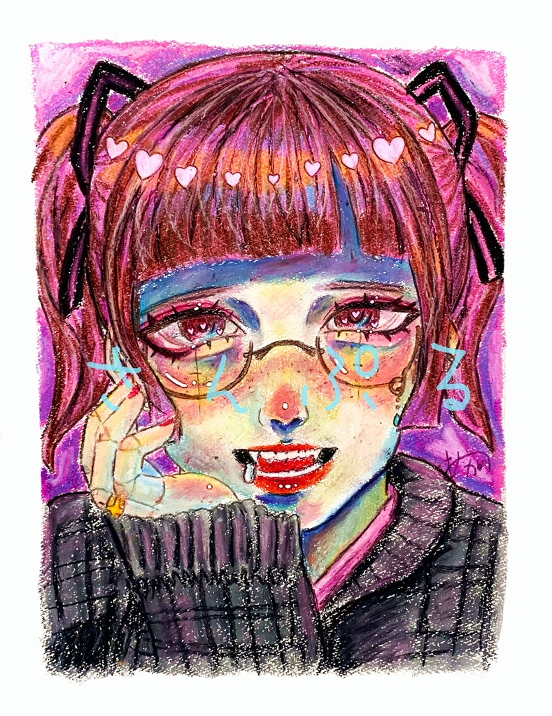 クレヨンイラストオーダー