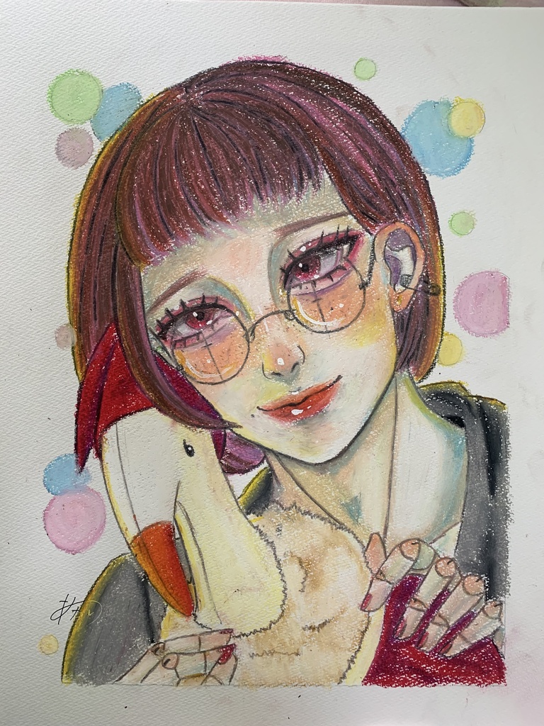 「ガチョウぬいのちきんちゃん」原画