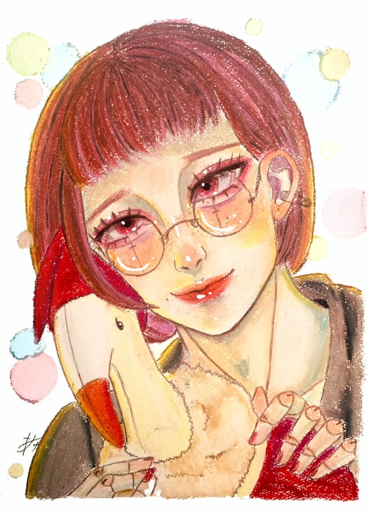 「ガチョウぬいのちきんちゃん」原画