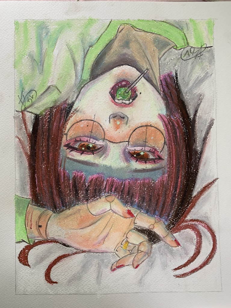「飴」原画