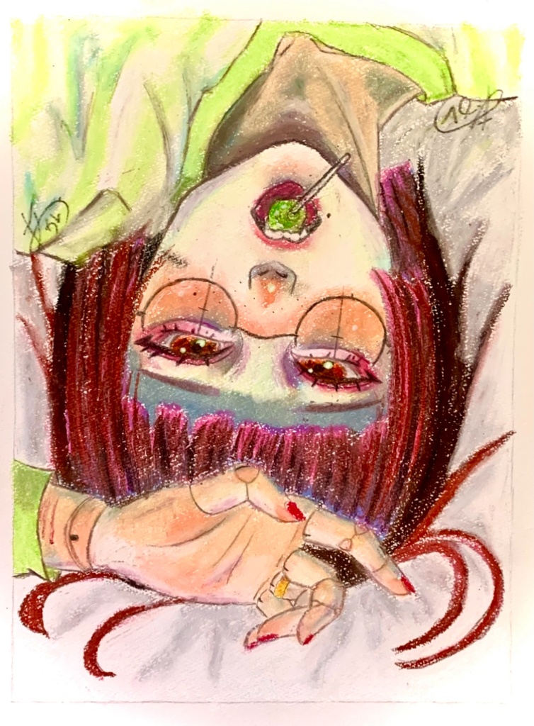 「飴」原画