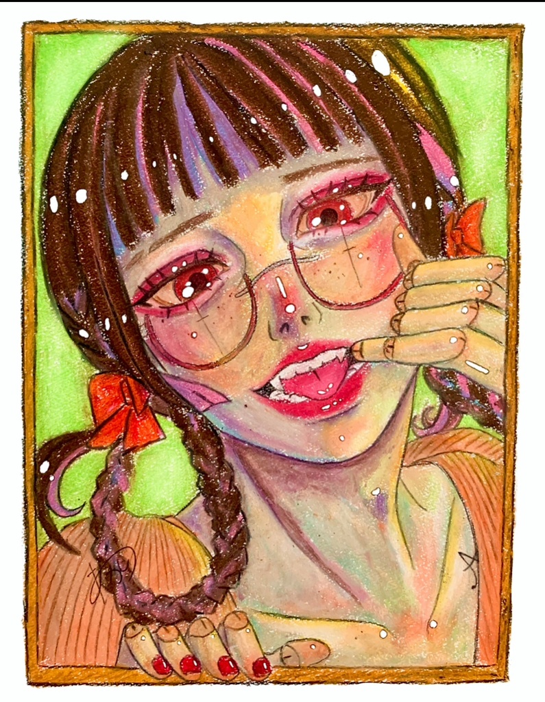 「悪戯っ子」原画