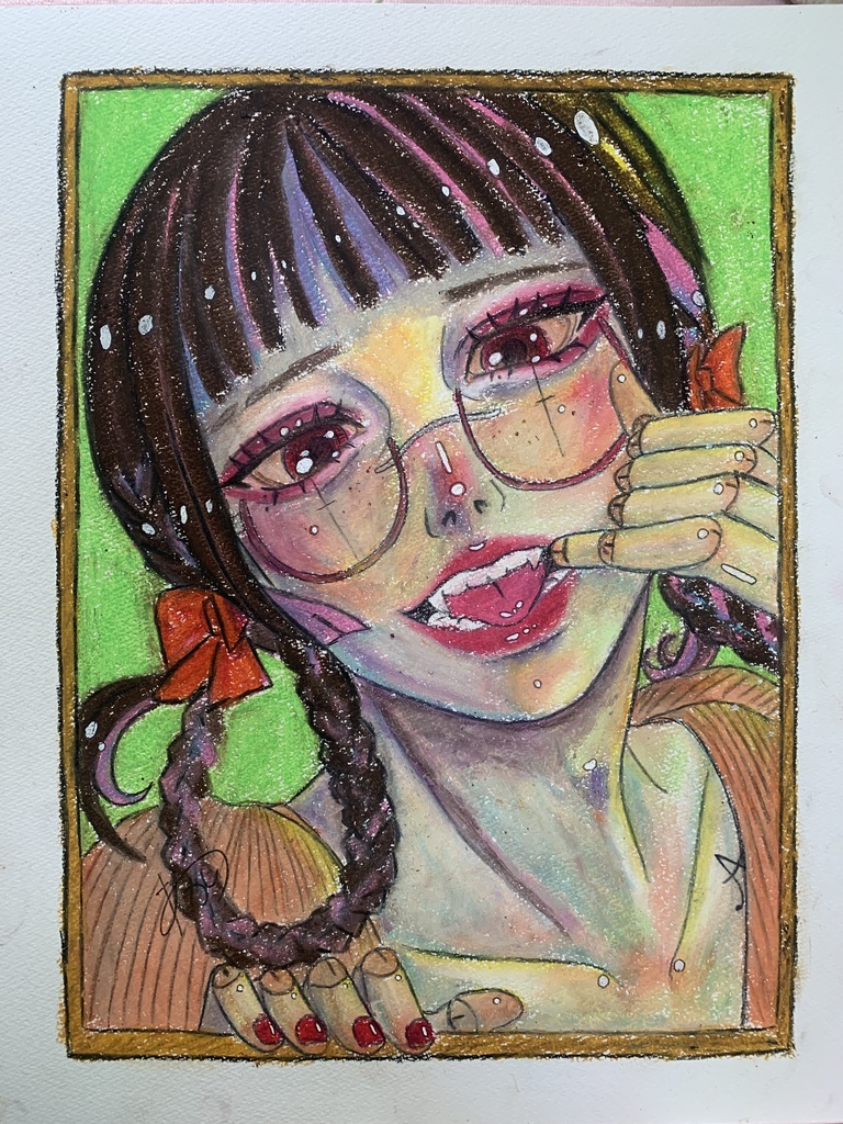 「悪戯っ子」原画