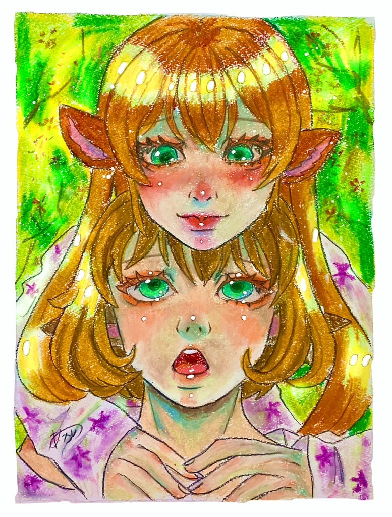 「ずっと一緒」原画