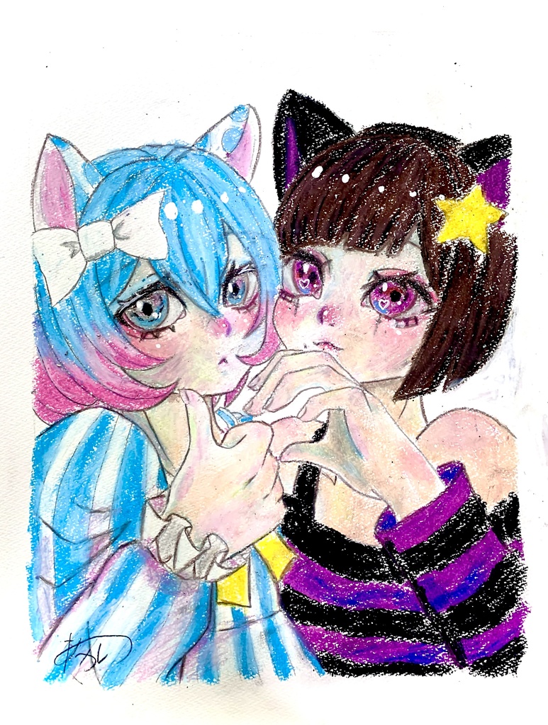 「2人で1人前!」原画