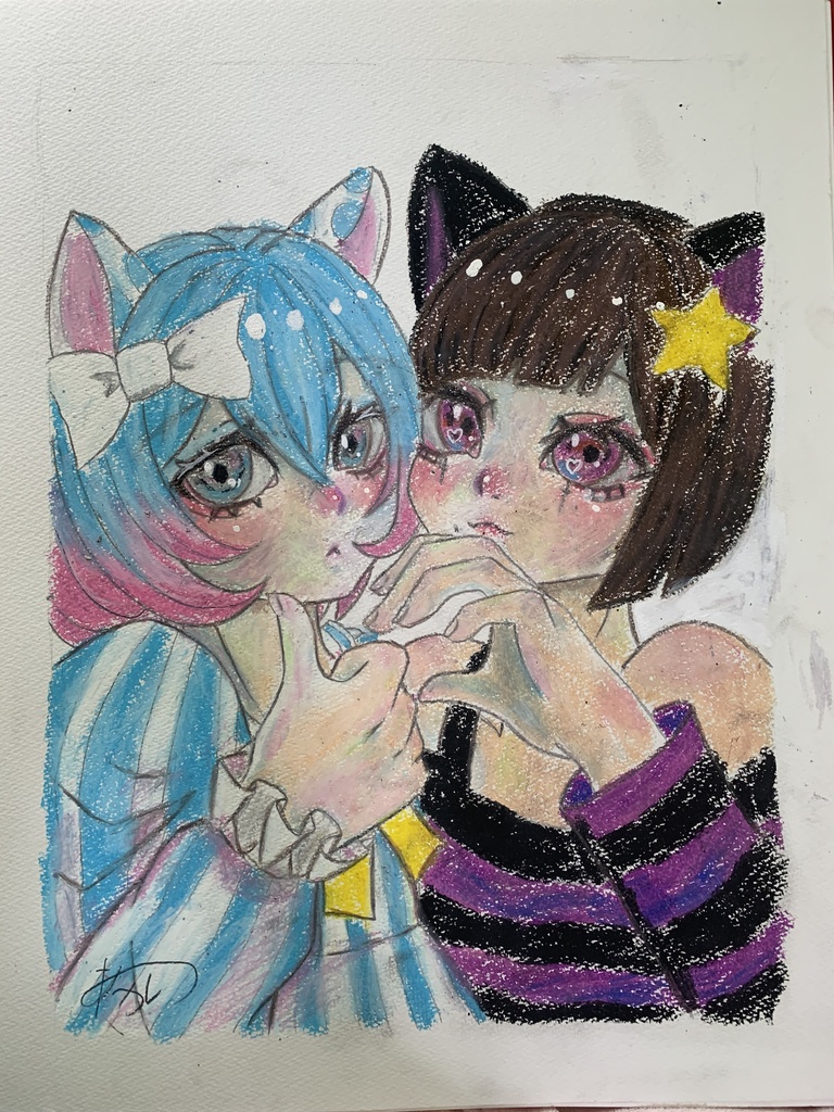 「2人で1人前!」原画