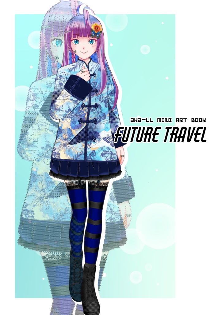 3Ka-LL mini art book Future Travel