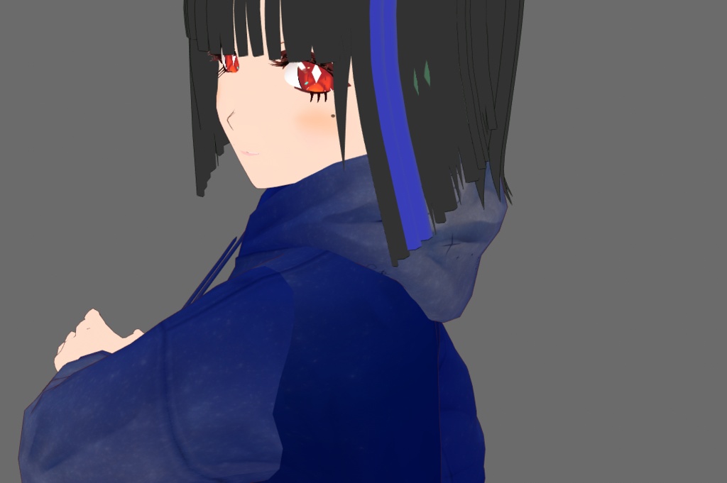 七夕パーカー(天の川とクロネコ)