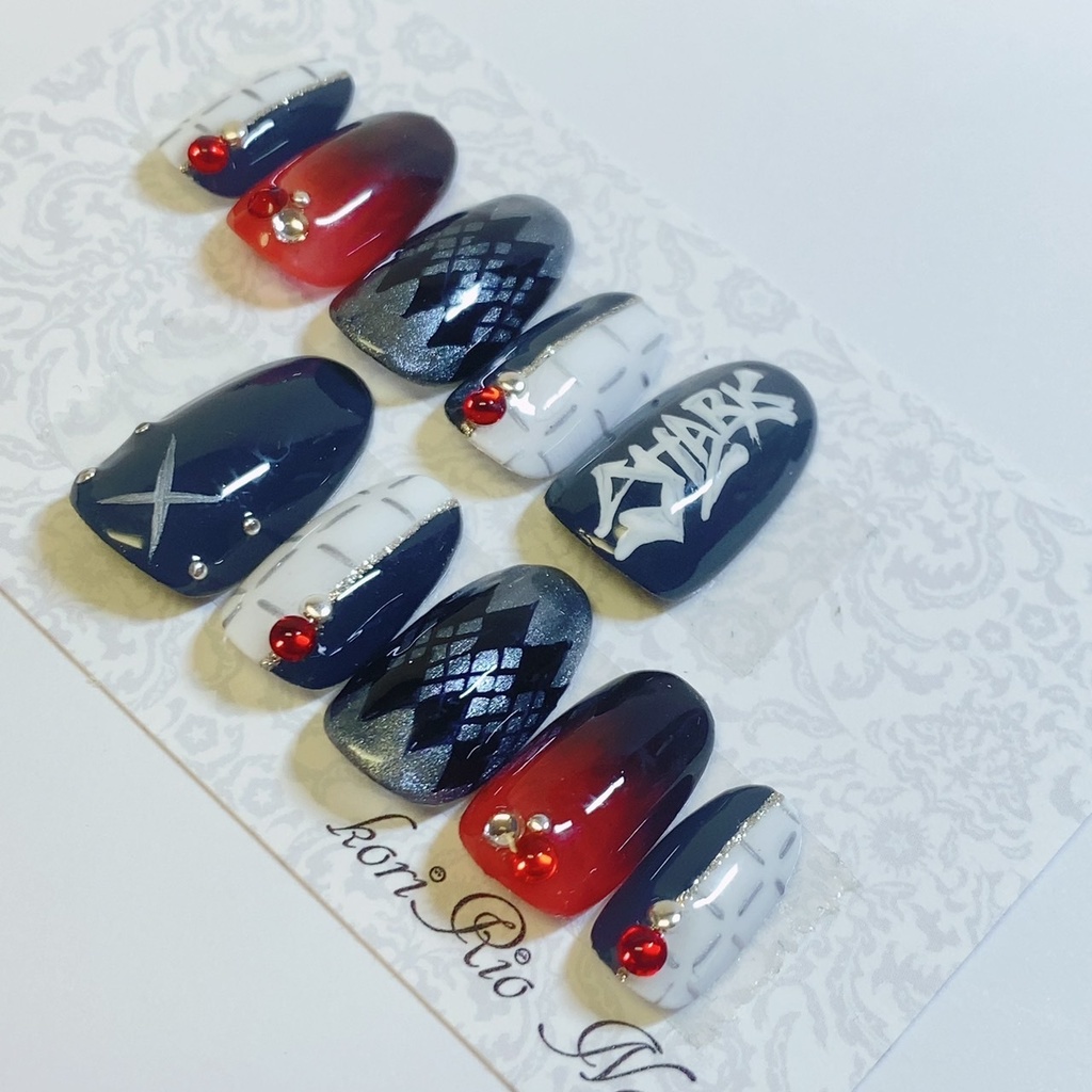 オーダーネイルチップ】結城様 画像確認＆購入用 - koriRio Nail - BOOTH