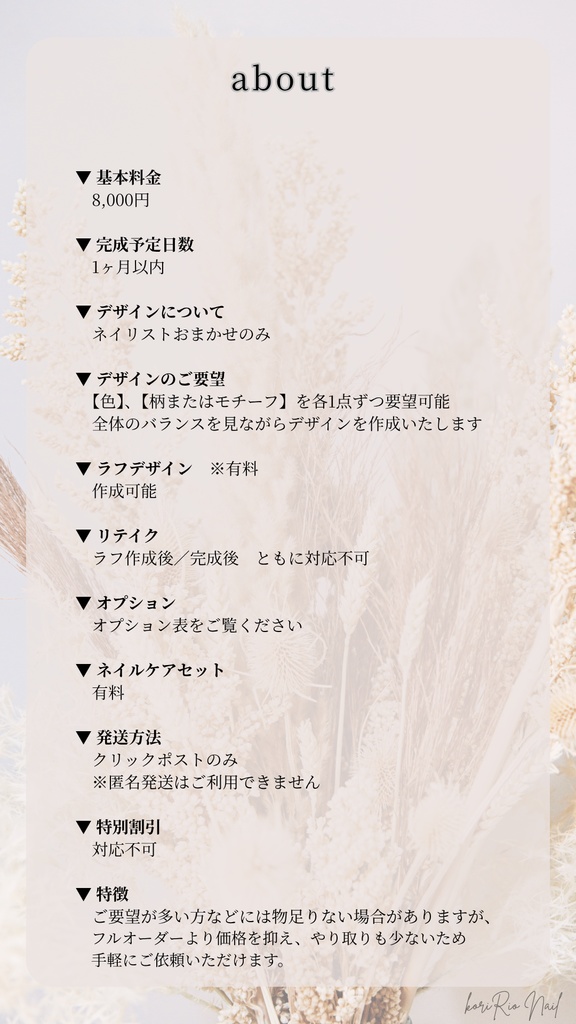 セミオーダーネイルチップ