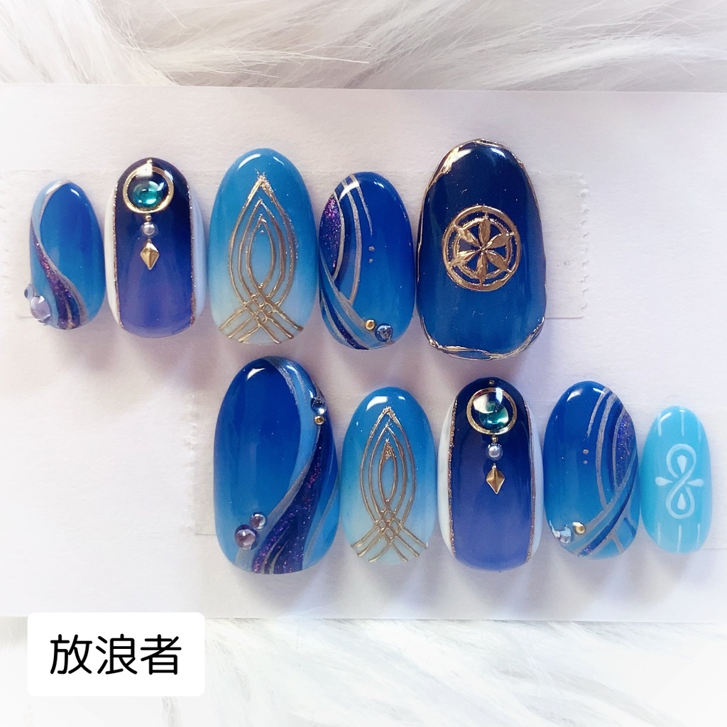 原神:モチーフネイルチップ