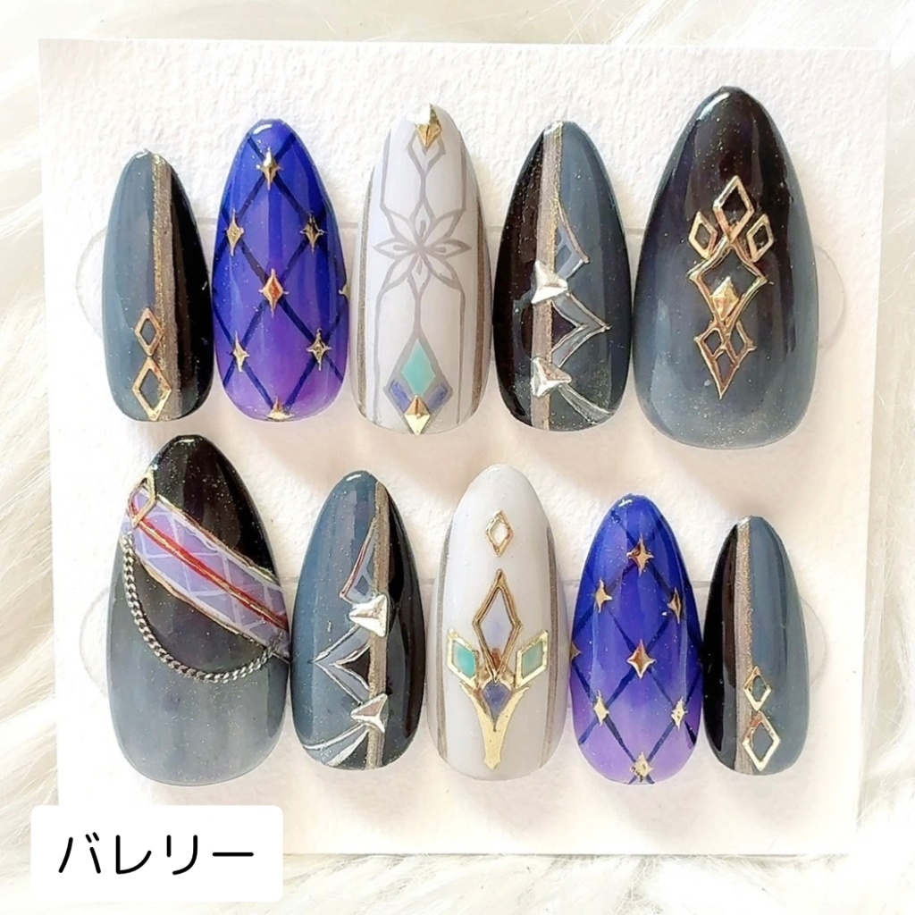 原神:モチーフネイルチップ