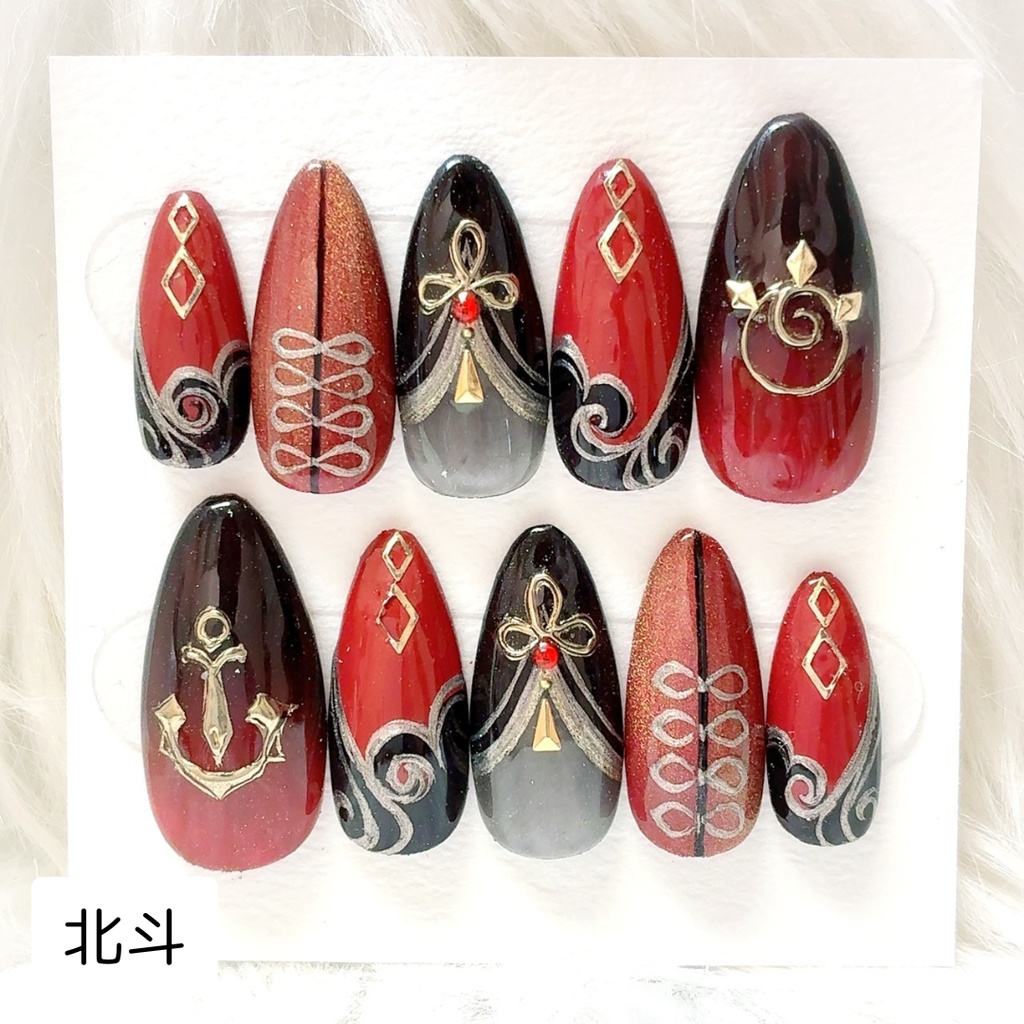 原神:モチーフネイルチップ