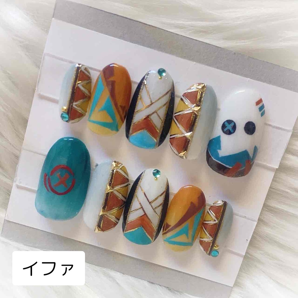 原神:モチーフネイルチップ