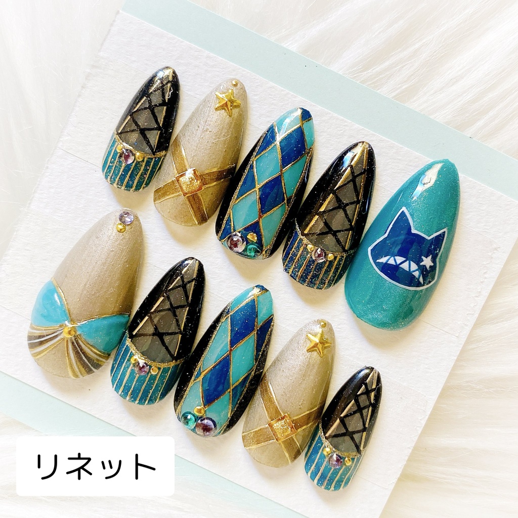 原神:モチーフネイルチップ