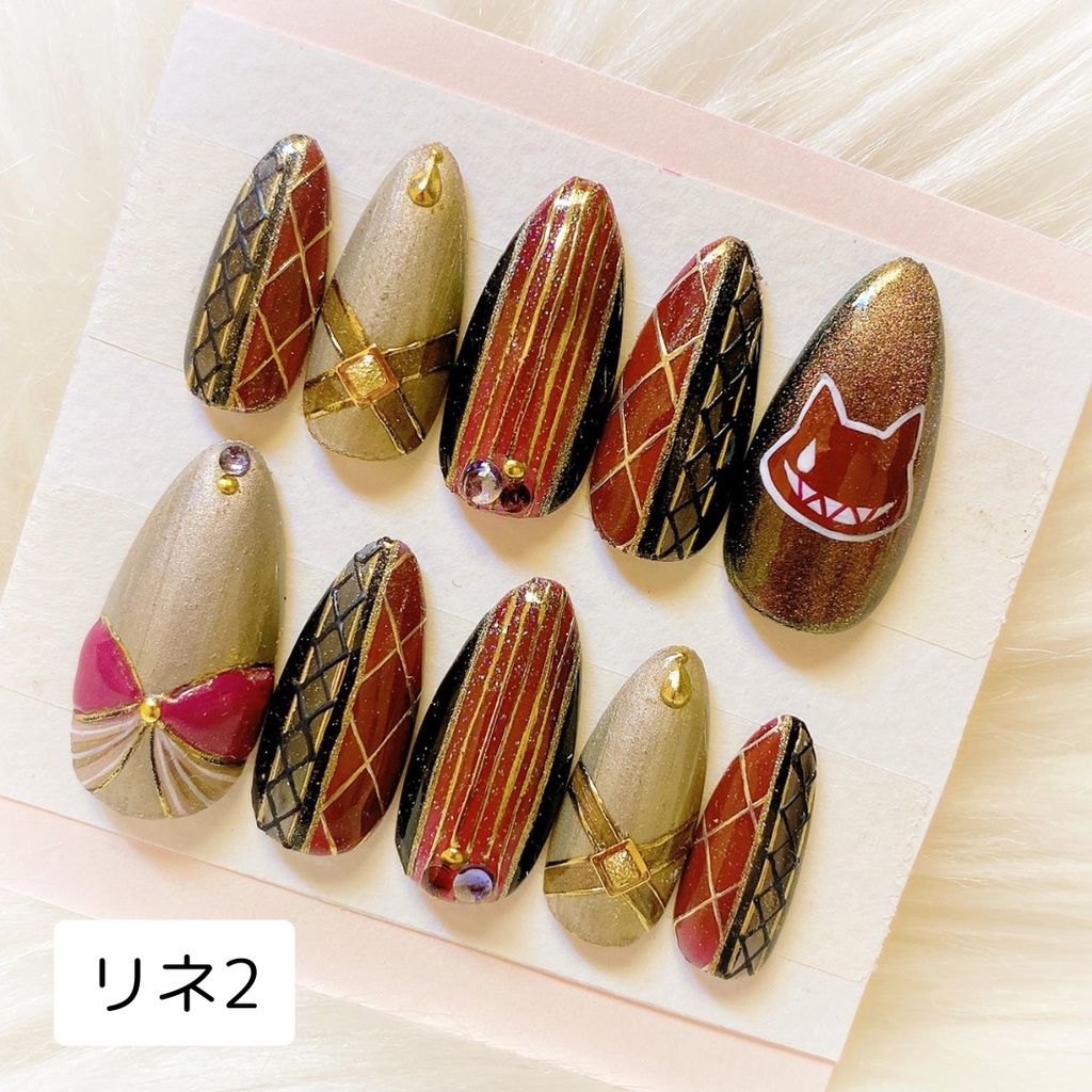 原神:モチーフネイルチップ