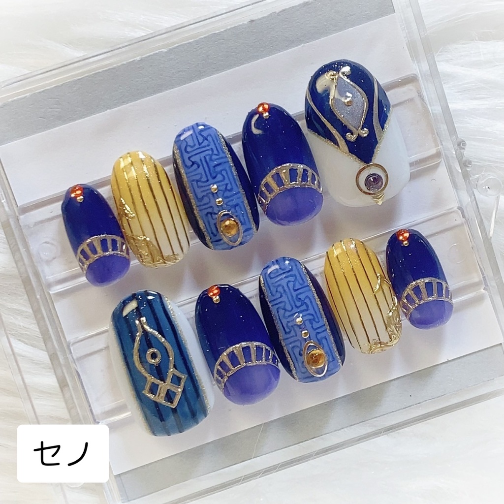 原神:モチーフネイルチップ