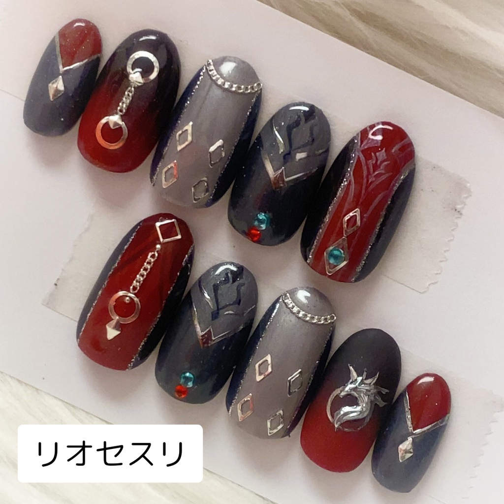 原神:モチーフネイルチップ