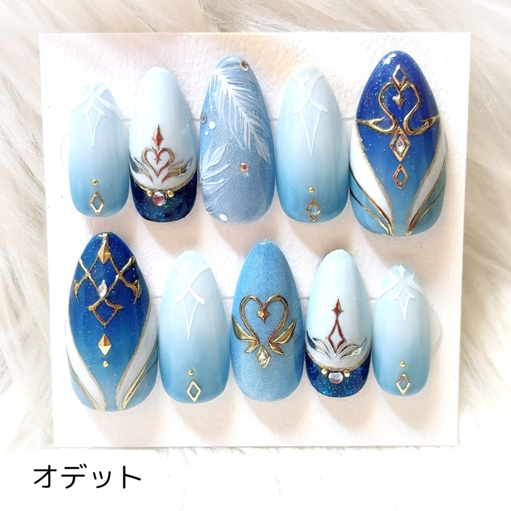 原神:モチーフネイルチップ